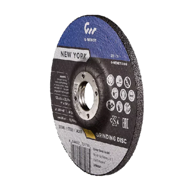 CONSUMABILE - DISC DE POLIZARE OȚEL NEW YORK  125X6.5X22.23mm