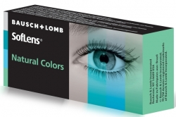 BAUSCH&LOMB Softlens Natural Colors Dark Hazel -lentile de contact colorate caprui lunare-30 purtari (2lentile/cutie) [2]