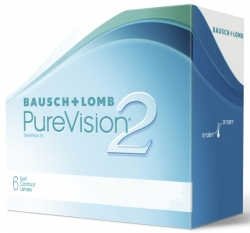 BAUSCH&LOMB Pure Vision 2HD lunare- 6 lentile / cutie High Definition™ Optics / Tehnologia ComfortMoist™ [1]