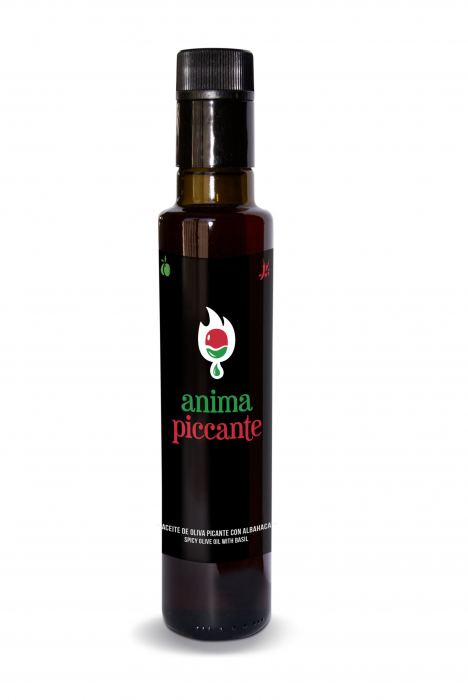 Ulei de măsline extra virgin condimentat cu extract natural de chilli și busuioc [1]