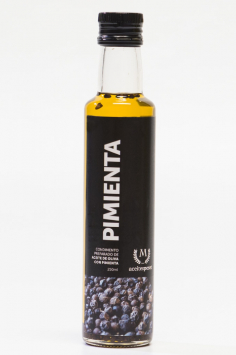 Ulei de măsline extra virgin infuzat cu piper. [1]