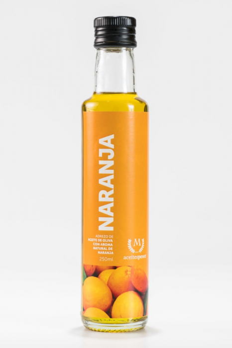 Ulei de măsline extra virgin cu aroma naturala de portocale. [1]