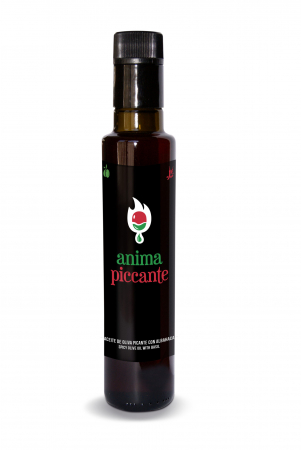 Produse - Ulei de măsline extra virgin condimentat cu extract natural de chilli și busuioc