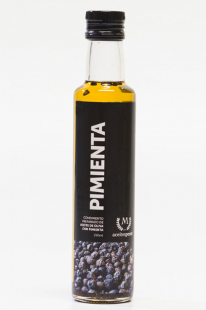 Produse - Ulei de măsline extra virgin infuzat cu piper.