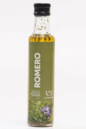 Produse - Ulei de măsline extra virgin infuzat cu rozmarin.