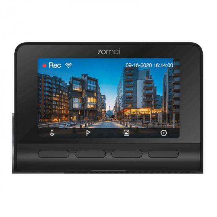 Pachet camera auto DVR Xiaomi 70MAI A800S-1 cu camera spate RC06, 4K, Sony IMX415, 140°, Super Night Vision, ADAS, GPS, Monitorizare parcare [3]