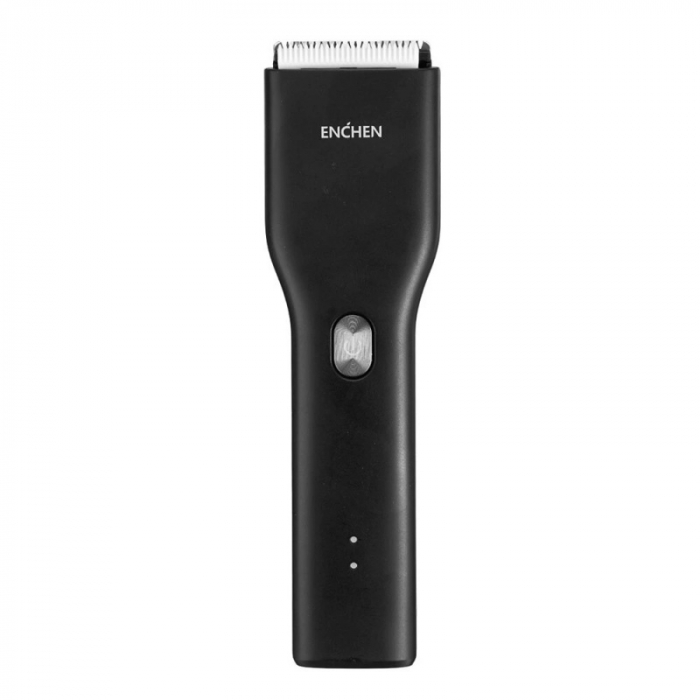 Aparat de tuns Xiaomi Enchen Boost Hair Clipper cu lama nano-ceramica, 2 viteze, Incarcare rapida prin USB Type-C, Global, Negru [2]