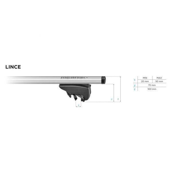 Bare transversale Menabo Lince Silver XL pentru Audi Q5 (8R) 2008-2014 [7]