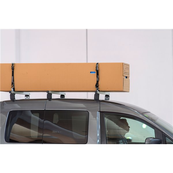 Bare transversale Mercedes Viano 5P MPV (W447), model 2014+, aluminiu, Menabo Professional [6]