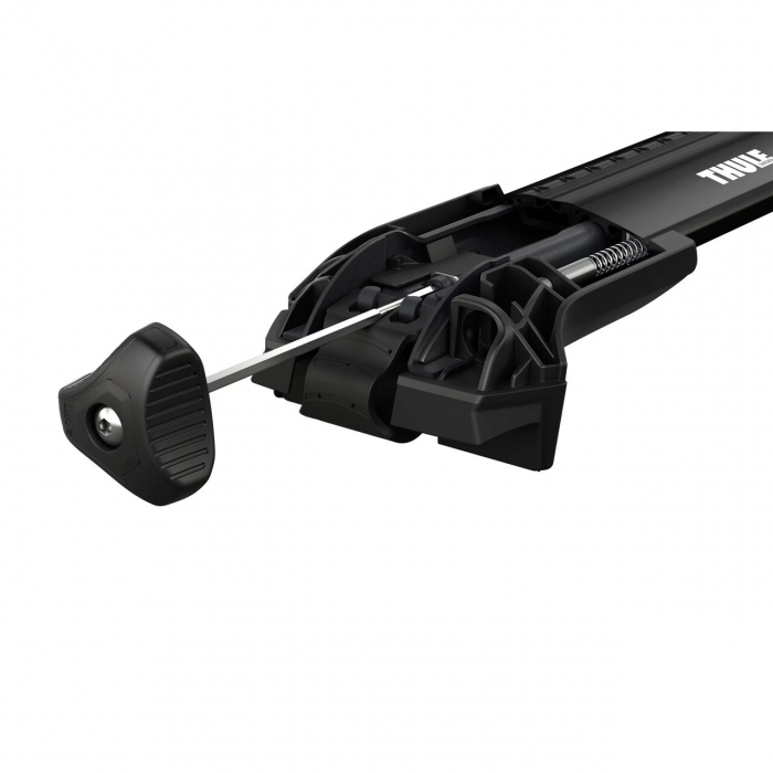 Bare transversale Thule Edge Raised Rail Wingbar Edge Black pentru MERCEDES BENZ M-Class (W166) 5 usi SUV, model 2012 - 2015, Sistem cu prindere pe bare longitudinale [2]