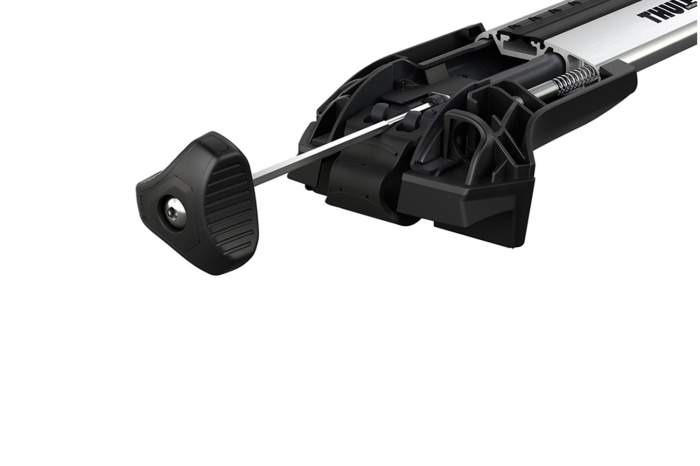 Bare transversale Thule Edge Raised Rail Wingbar Edge pentru DACIA Duster 5 usi SUV, model 2018 - prezent, Sistem cu prindere pe bare longitudinale [3]