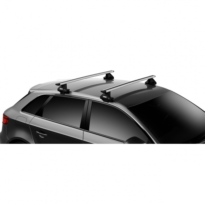Bare transversale Thule Evo Clamp Wingbar Evo pentru VW Golf (Mk. VII), 5 usi Hatchback, model 2013-2019, Sistem cu prindere pe plafon normal [4]