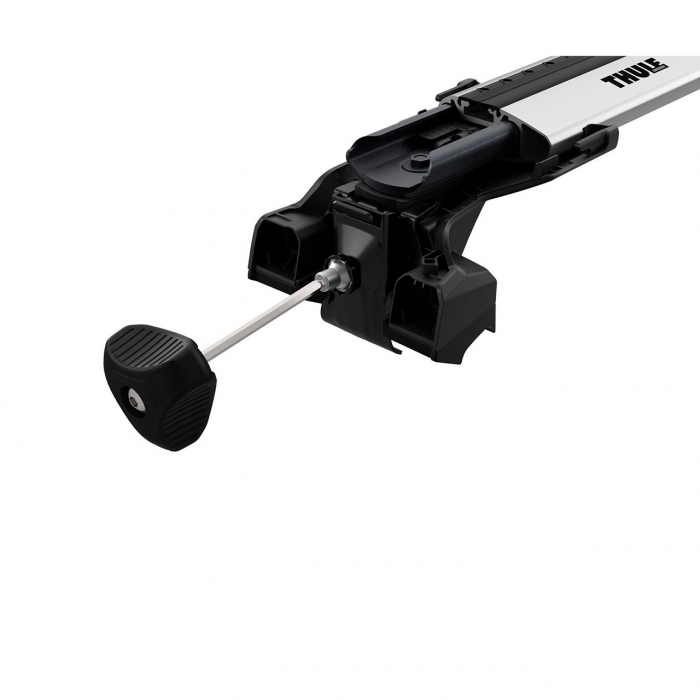 Bare transversale Thule Evo Flush Rail WingBar Edge pentru VOLKSWAGEN Touareg, 5 usi SUV, model 2019-, Sistem cu prindere pe bare longitudinale integrate [7]