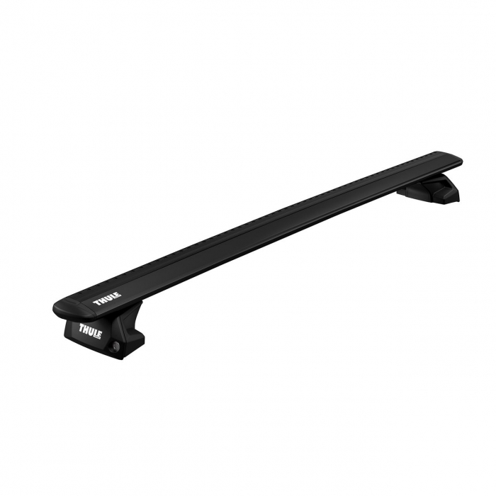 Bare transversale Thule Evo Flush Rail Wingbar Evo Black pentru VOLVO XC90, 5 usi SUV, model 2015 - prezent, Sistem cu prindere pe bare longitudinale integrate [3]