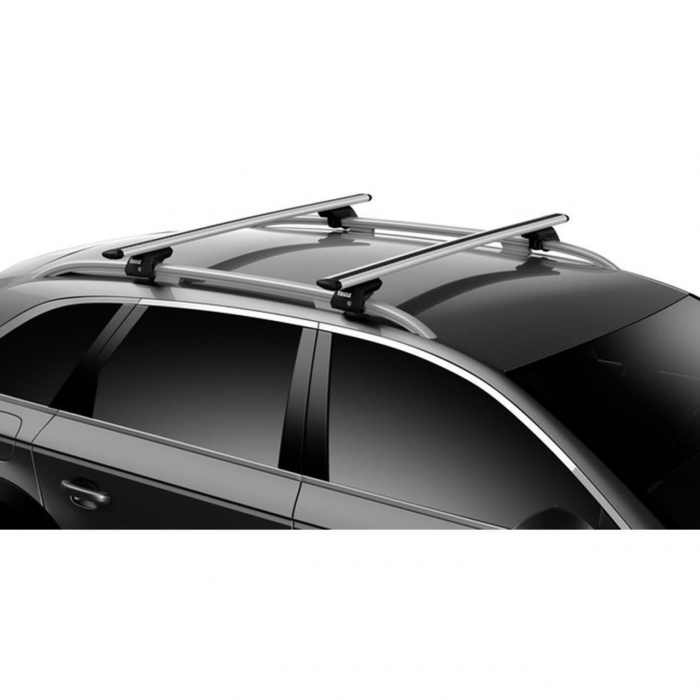 Bare transversale Thule Evo Raised Rail Wingbar Evo pentru FORD Kuga 5 usi SUV, model 2013-, Sistem cu prindere pe bare longitudinale [3]