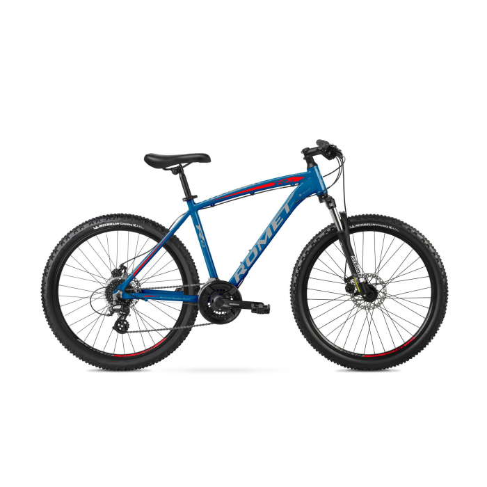 Bicicleta de munte pentru barbati Romet Rambler R6.3 Albastru/Rosu 2022 [1]
