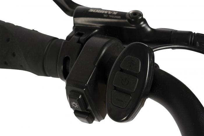 Bicicleta Electrica MTB Hidraulica (E-Bike) Carpat C275H7E 27.5", Negru/Gri [7]