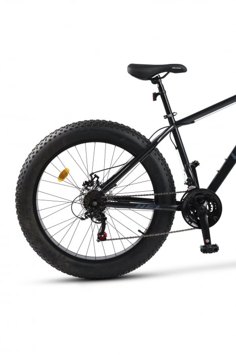 Bicicleta Fat-Bike Velors Hercules V2619B 26", Gri/Negru [4]