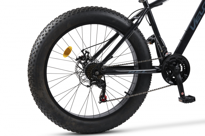 Bicicleta Fat-Bike Velors Hercules V2619B 26", Gri/Negru [5]