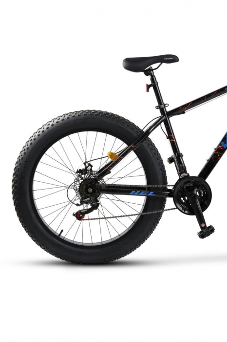 Bicicleta Fat-Bike Velors Hercules V2619B 26", Negru/Albastru [5]