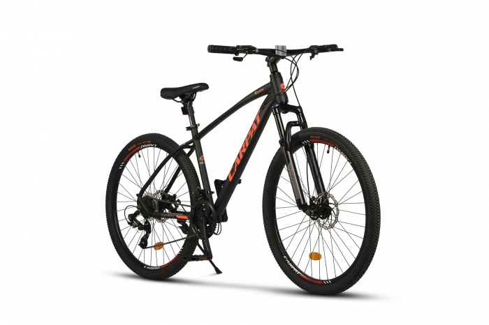 Bicicleta MTB Carpat Invictus C2757C 27.5", Negru/Portocaliu [2]