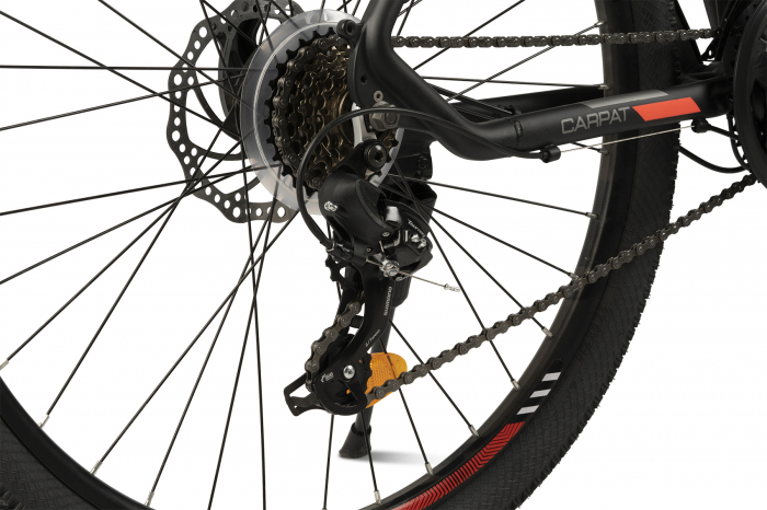 Bicicleta MTB Carpat Invictus C2757C 27.5", Negru/Portocaliu [5]