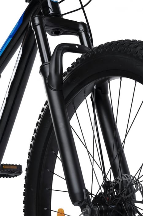 Bicicleta MTB-Full Suspension Fat Bike Velors Innovation V27304A 27.5", Negru/Alb/Portocaliu [7]