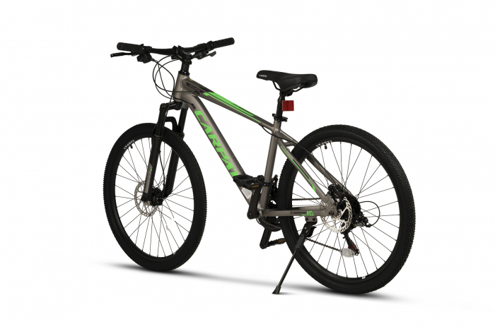 Bicicleta MTB Hidraulica Carpat Acura C2699H 26", Gri/Negru/Verde [3]