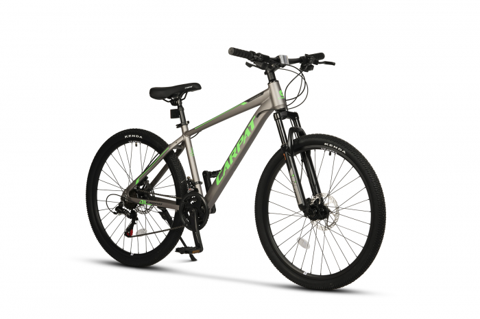 Bicicleta MTB Hidraulica Carpat Acura C2699H 26", Gri/Negru/Verde [2]