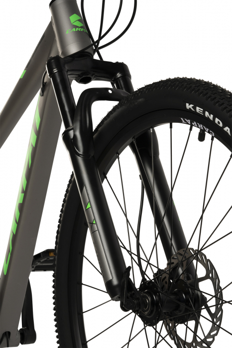 Bicicleta MTB Hidraulica Carpat Acura C2699H 26", Gri/Negru/Verde [6]