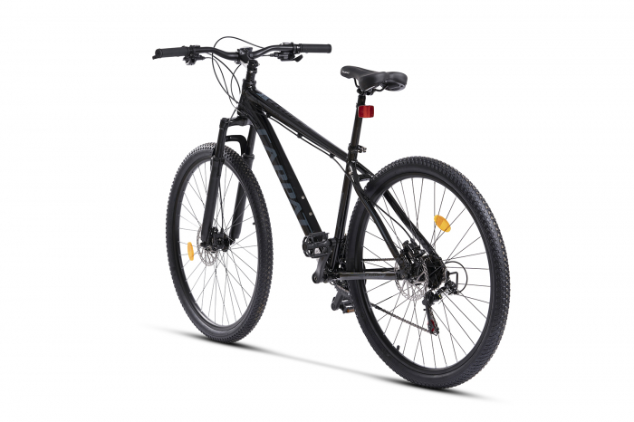Bicicleta MTB-HT Carpat MONTAN C2758H, Shimano Tourney TZ 7 viteze, Roti 27.5 Inch, Cadru Aluminiu, Frane pe Disc, Negru/Gri [3]