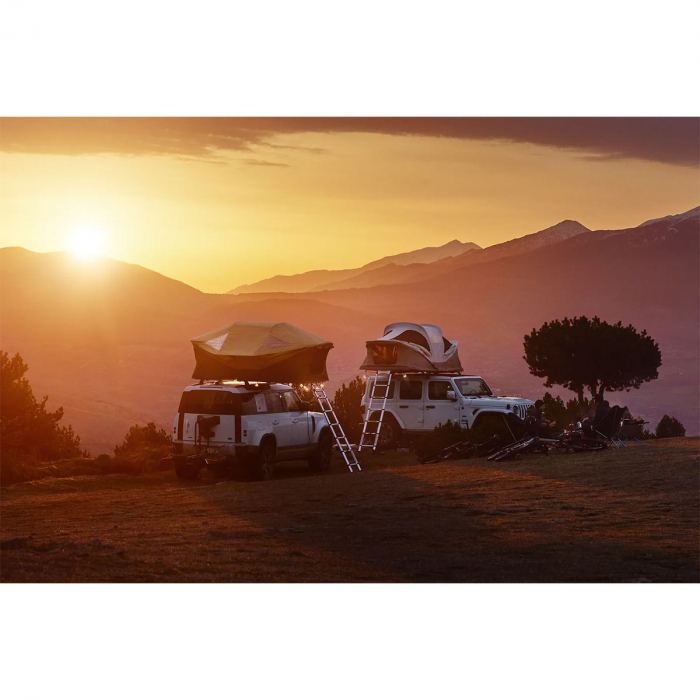 Cort auto cu prindere pe plafon, Thule, Approach M, pentru 2-3 persoane, Bronz fenicul [11]