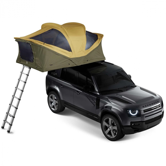 Cort auto cu prindere pe plafon, Thule, Approach M, pentru 2-3 persoane, Bronz fenicul [2]