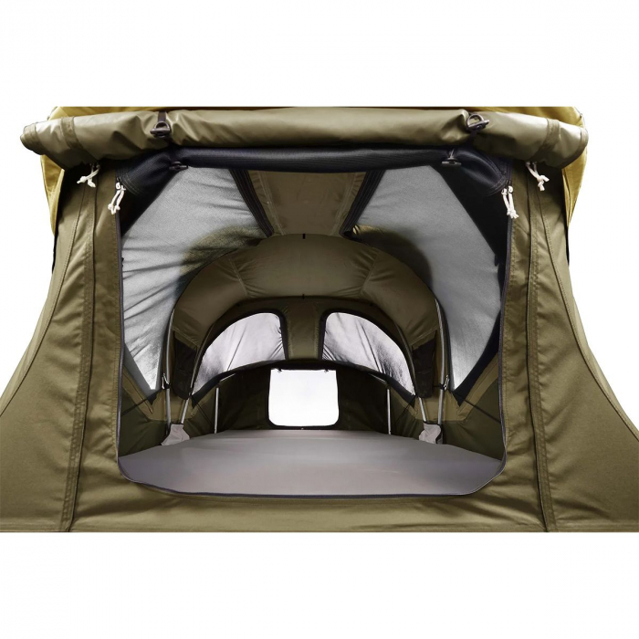 Cort auto cu prindere pe plafon, Thule, Approach M, pentru 2-3 persoane, Bronz fenicul [7]