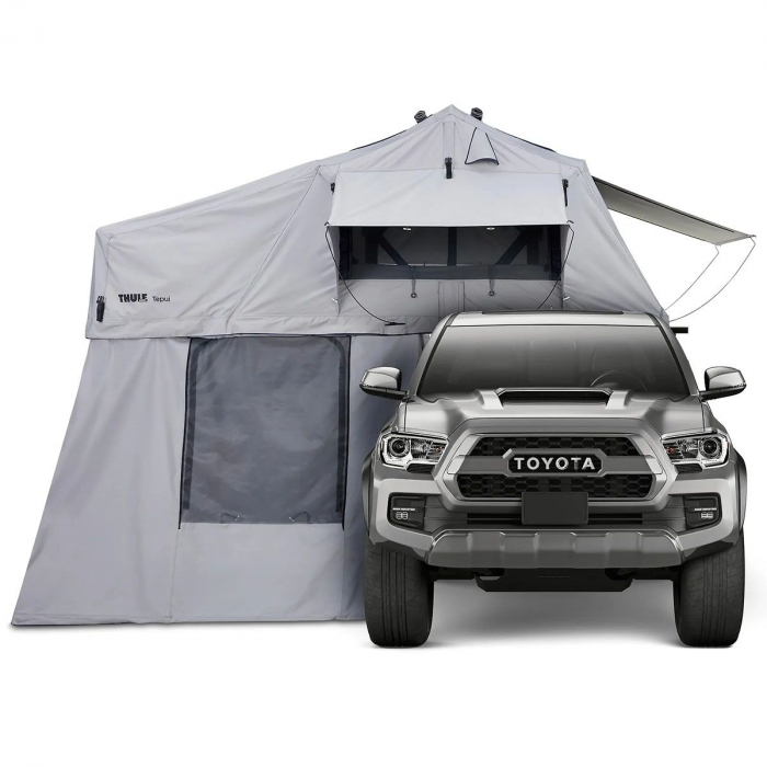 Cort auto cu prindere pe plafon, Thule, Autana, 4 persoane, cu anexa inclusa, Haze Gray [5]