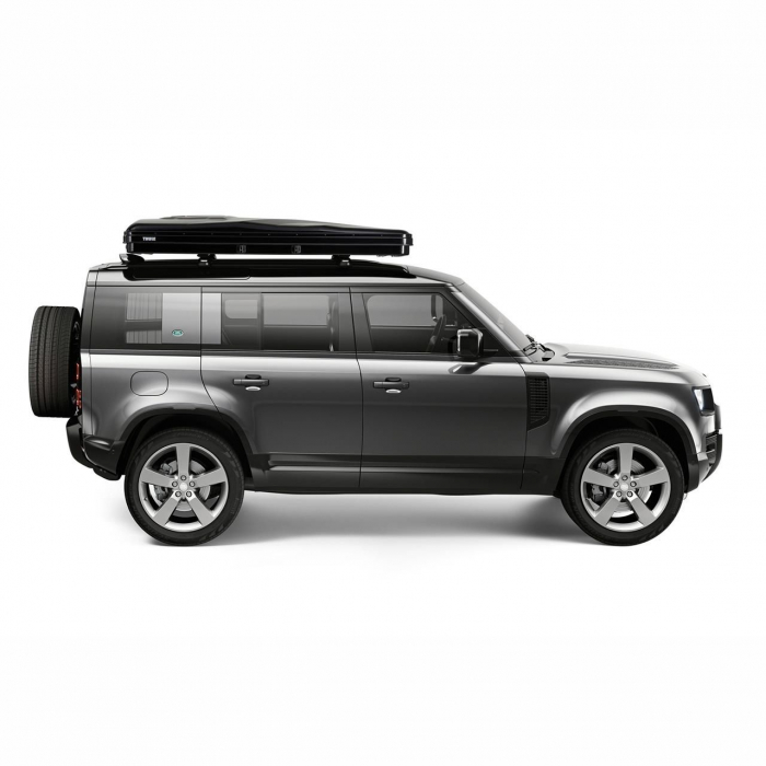 Cort auto cu prindere pe plafon, Thule, Basin, 2 persoane, Hard-Shell, Negru [5]