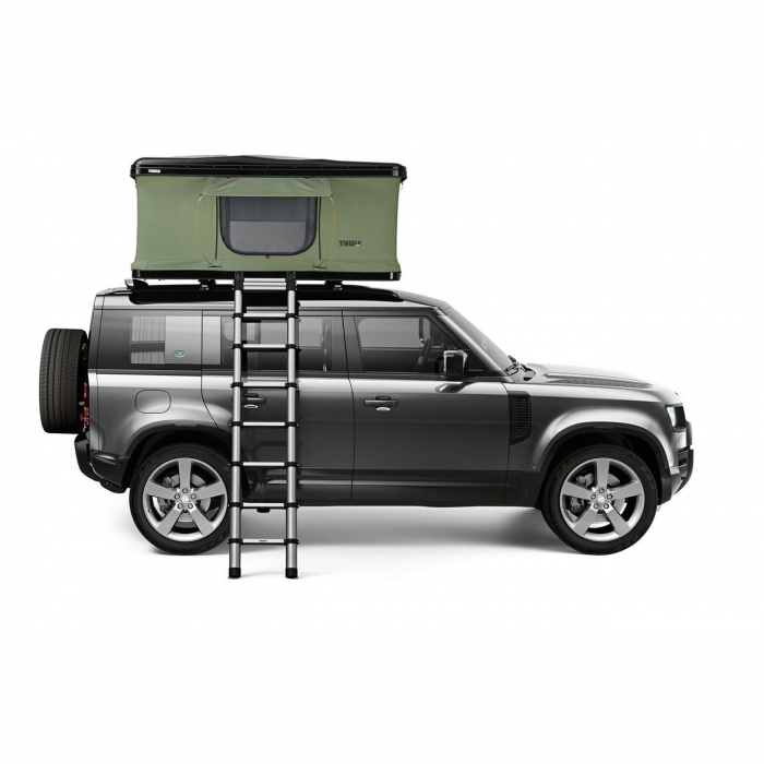 Cort auto cu prindere pe plafon, Thule, Basin, 2 persoane, Hard-Shell, Negru [2]