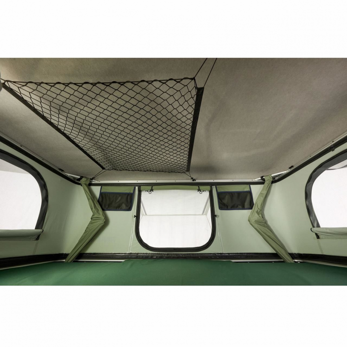 Cort auto cu prindere pe plafon, Thule, Basin, 2 persoane, Hard-Shell, Negru [8]