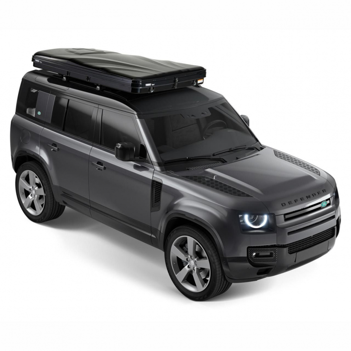Cort auto cu prindere pe plafon, Thule, Basin, 2 persoane, Hard-Shell, Negru [4]