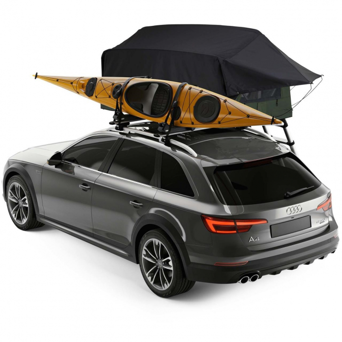 Cort auto cu prindere pe plafon, Thule, Foothill, 2 persoane, Agave Green [9]
