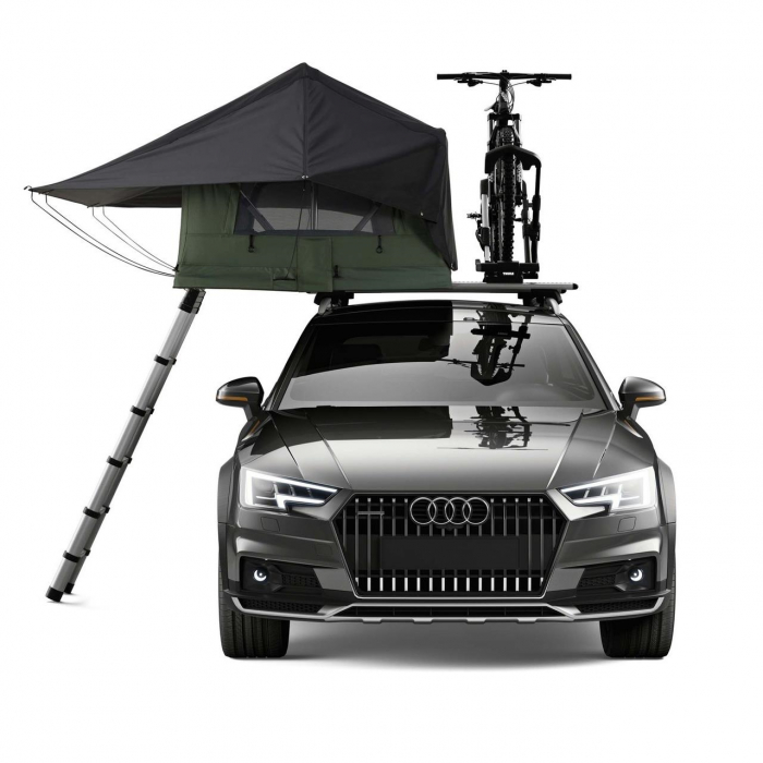 Cort auto cu prindere pe plafon, Thule, Foothill, 2 persoane, Agave Green [7]