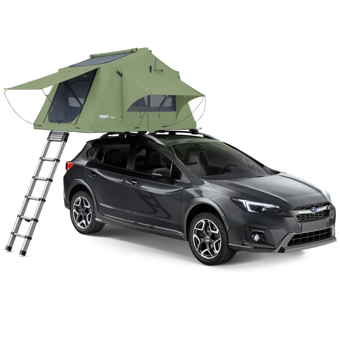 Cort auto, Thule Kukenam 3, cu prindere pe plafon, Olive Green [2]