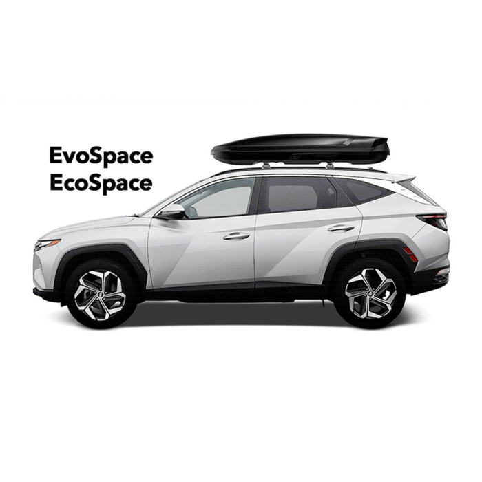 Cutie portbagaj Aleo EcoSpace HX, Black Matte [2]