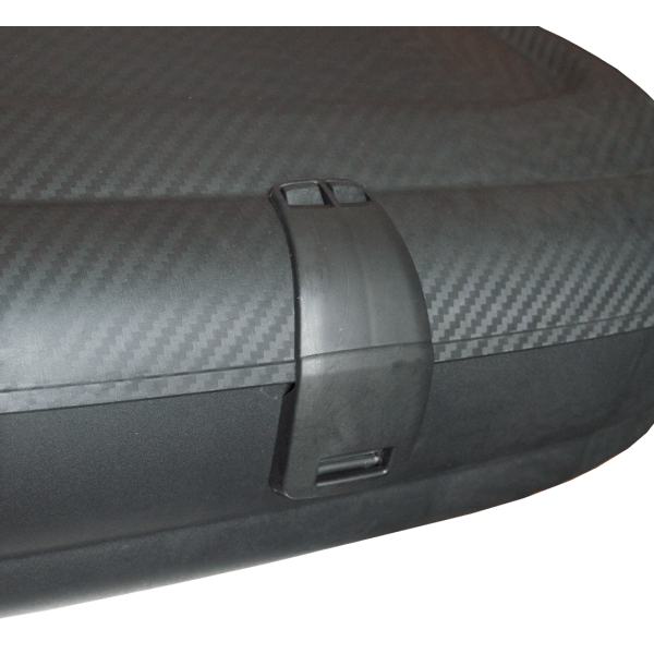Cutie portbagaj Carbon Look 320L, Neagra, 131 x 77 x 34 cm [3]