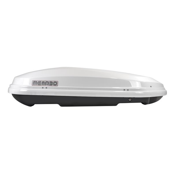 Cutie portbagaj Menabo Diamond DUO 450 White, 163x90x36cm [4]
