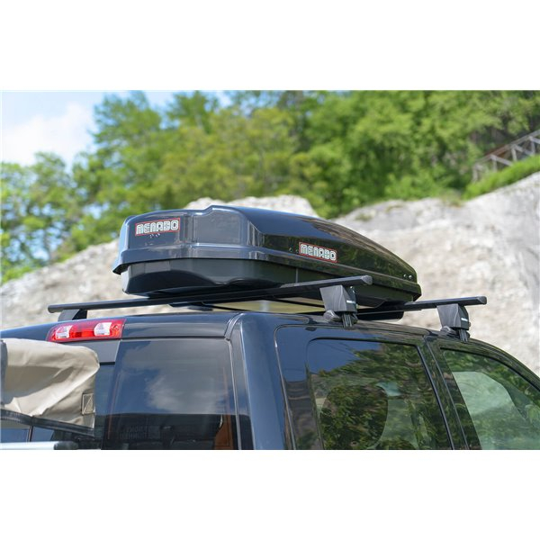 Cutie portbagaj Menabo Satellite 330 ABS Black, 140x78x35cm [4]