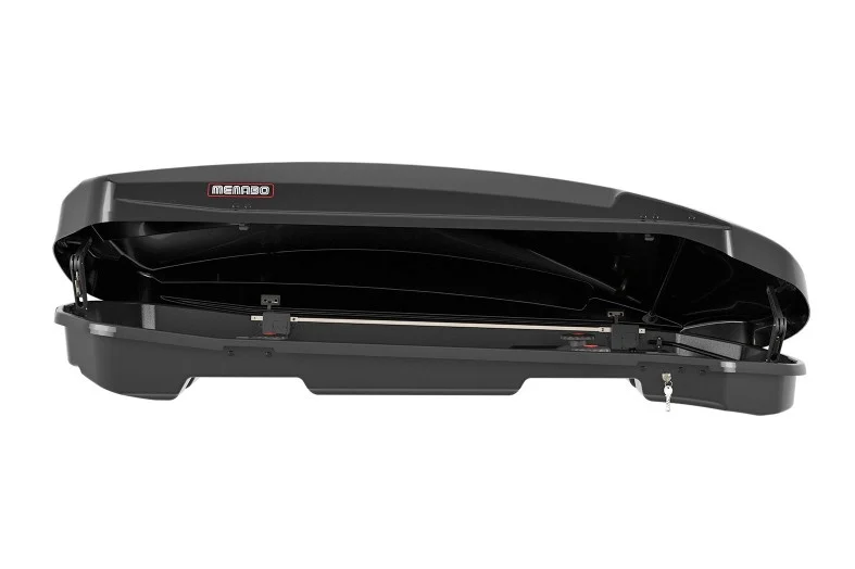 Cutie portbagaj Menabo Satellite 550 DUO ABS Black, 198x94x36 cm [2]