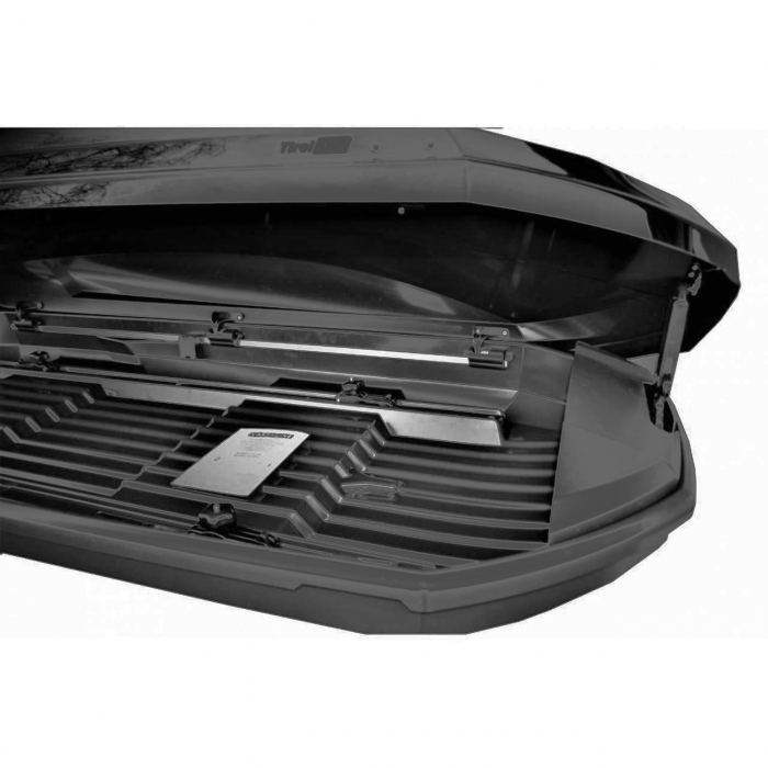 Cutie portbagaj Neumann Northline Tirol 420 Negru Mat, dimensiuni (cm): 205 x 84 x 35 , Volum (L): 420 [5]