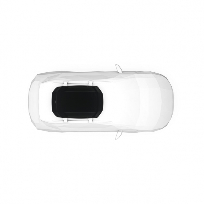 Cutie portbagaj Thule Force 3 S, Negru Mat [6]