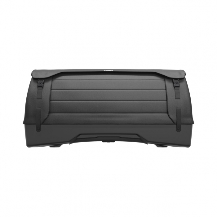Cutie portbagaj Thule Onto 2 cu fixare pe suportul de bicicleta cu prindere pe carligul de remorcare EasyFold 3 [2]